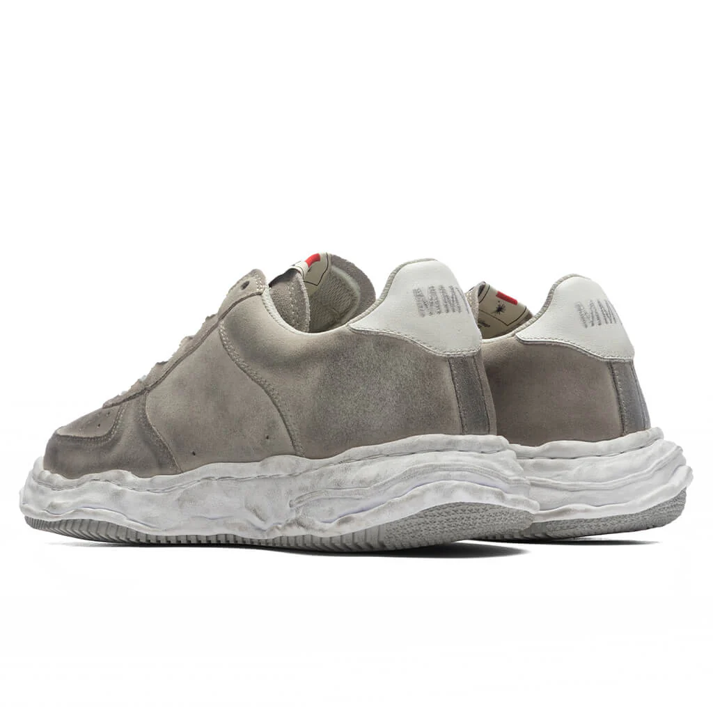 MIHARA YASUHIRO Wayne Brushed Suede Low - White