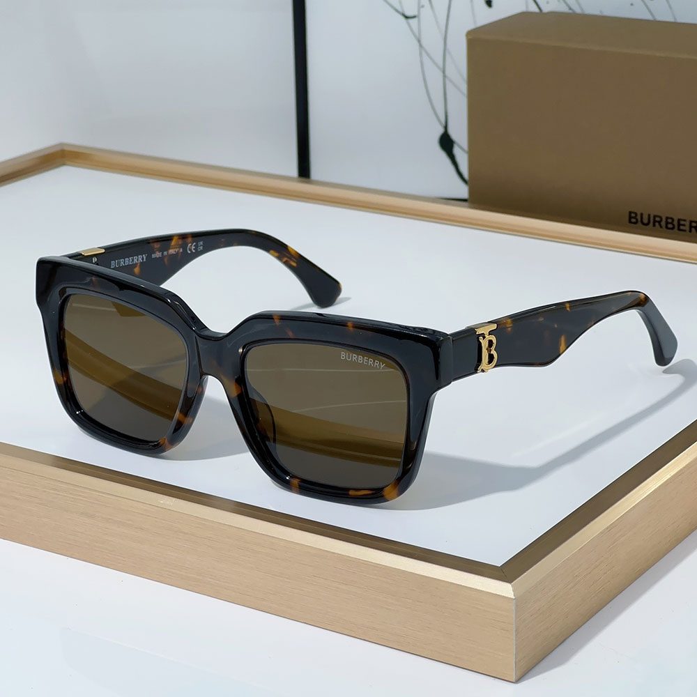 Buberry Mirror leg Logo Sunglasses Top quality