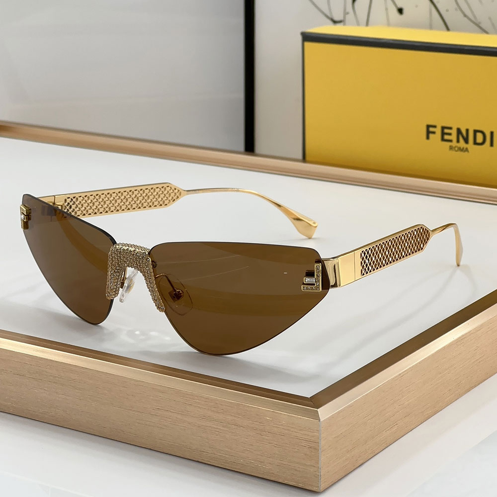 Fendi Frameless Design Sunglasses Top quality