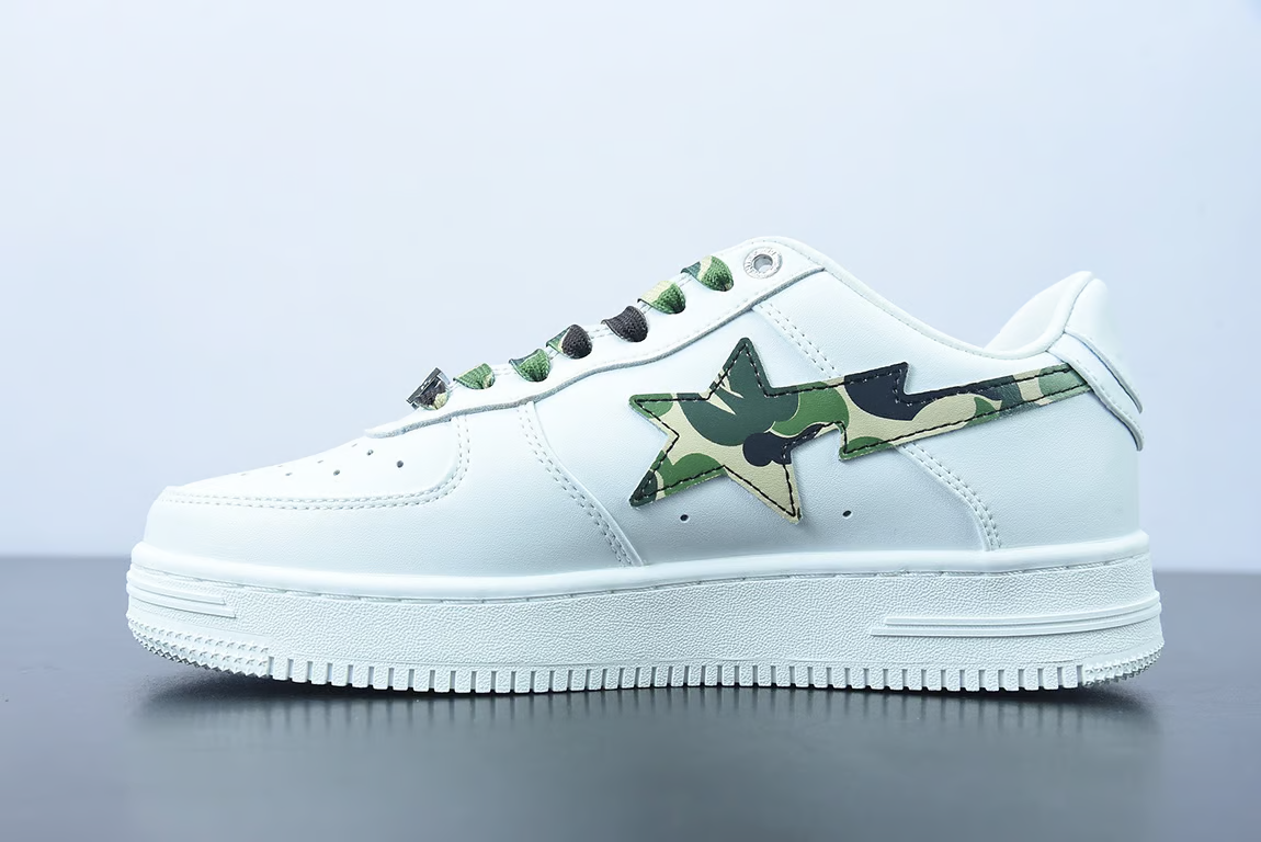 Bapesta Low ABC Camo - Green