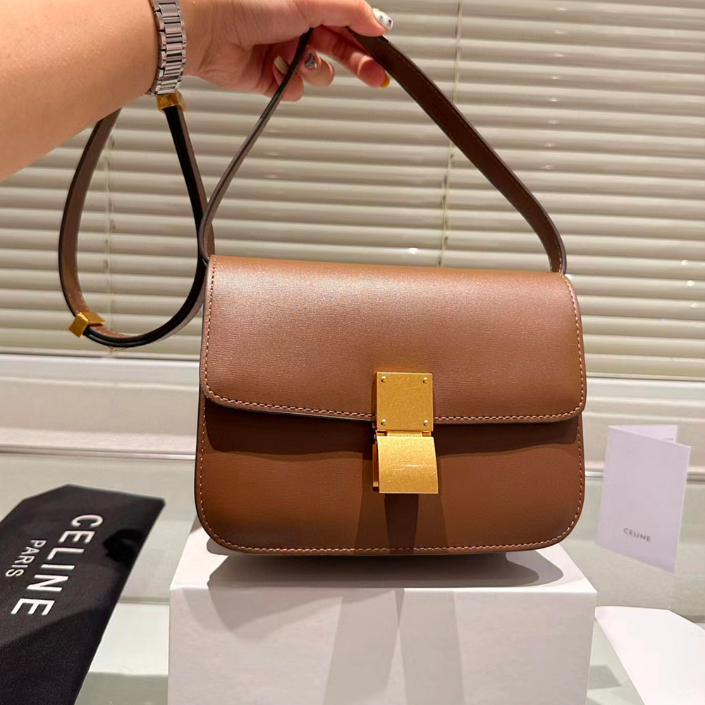 CELINE Liege Calfskin Box Flap Bag