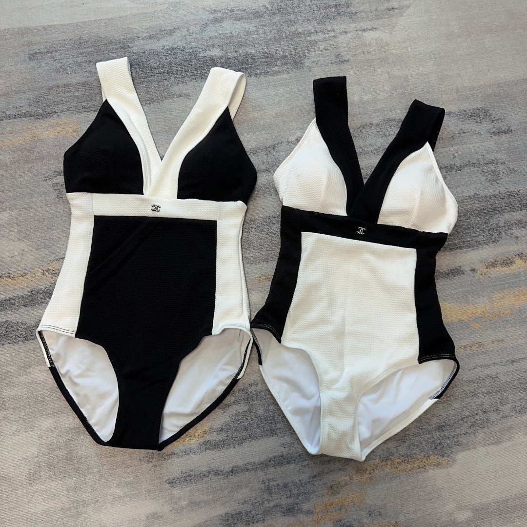 Chanel one-piece Swimsuit Swimwear