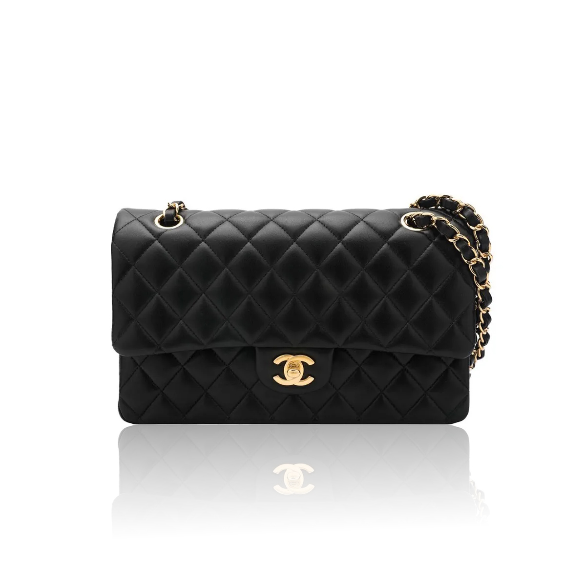 Chanel Lambskin CF Bag 25CM-Red