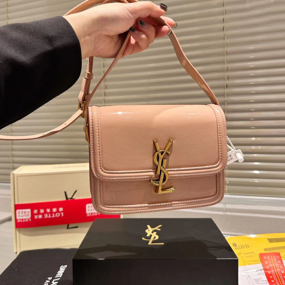 Saint Laurent YSL SOFLERINO Box Glossy Bag