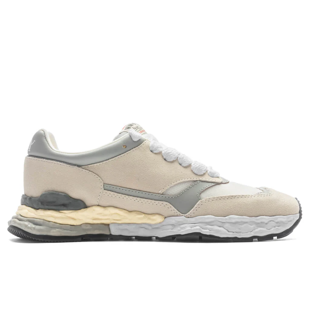 MIHARA YASUHIRO George OG Sole Mix Material Low Top - White