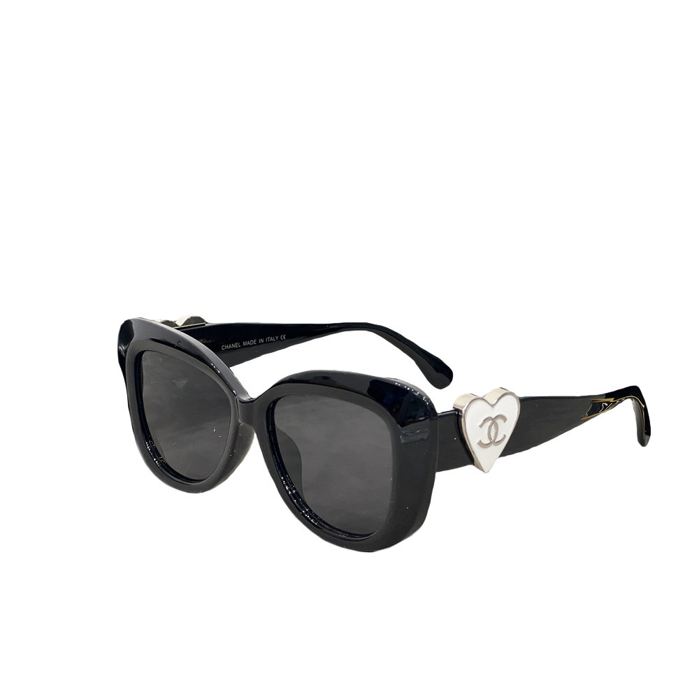 Chanel heart logo sunglasses