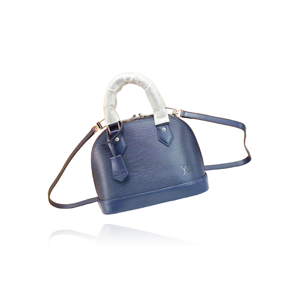 Louis Vuitton Alma BB 2way bag Epi Leather Indigo
