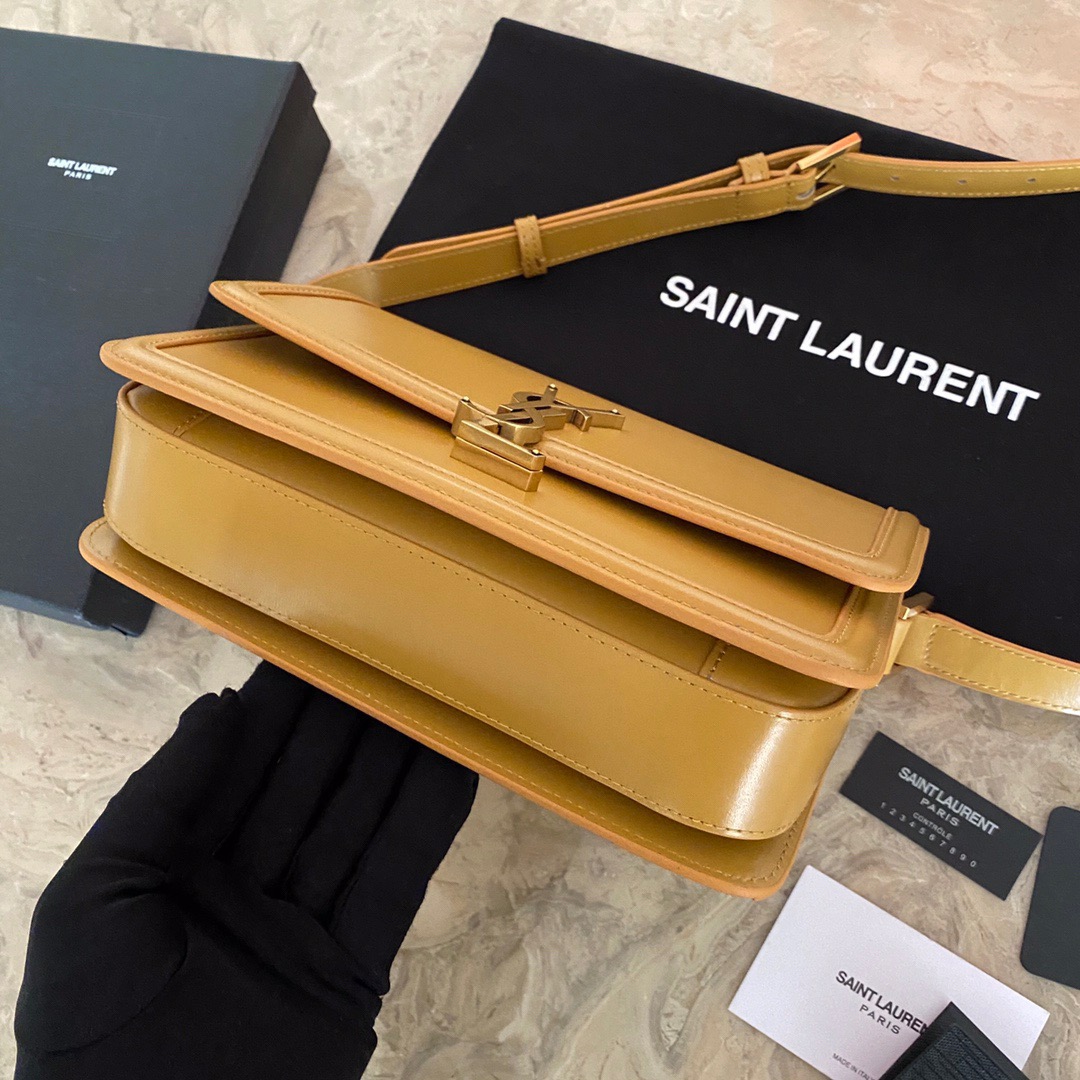 SAINT LAURENT Medium Solferino Satchel Bag