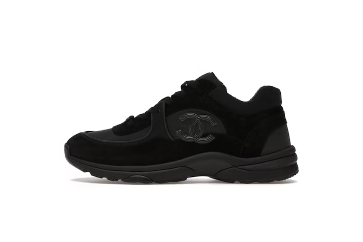 Chanel Low Top Trainer Black