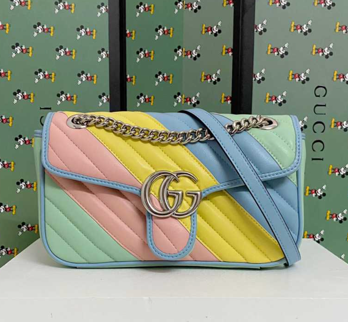 Gucci GG Marmont -Silver buckle