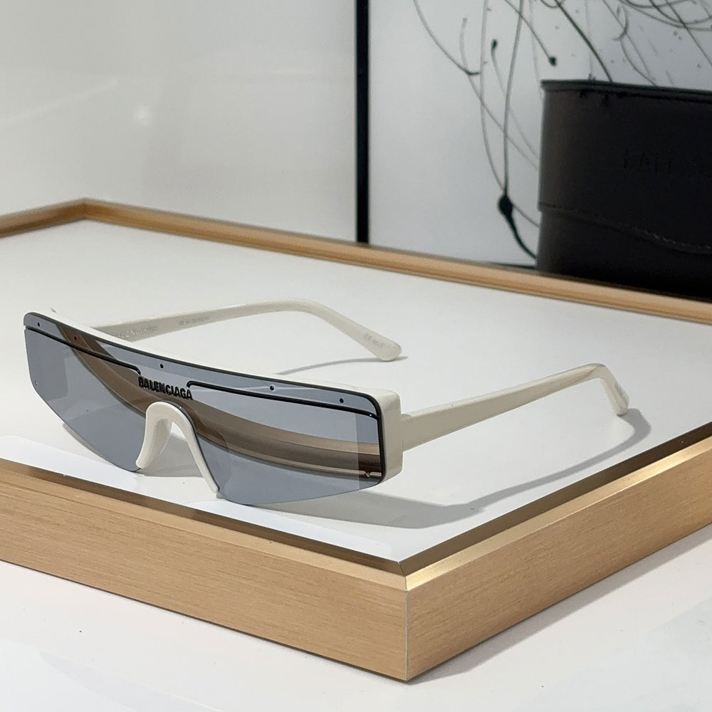 Balenciaga Mirror Logo  sunglasses Top quality