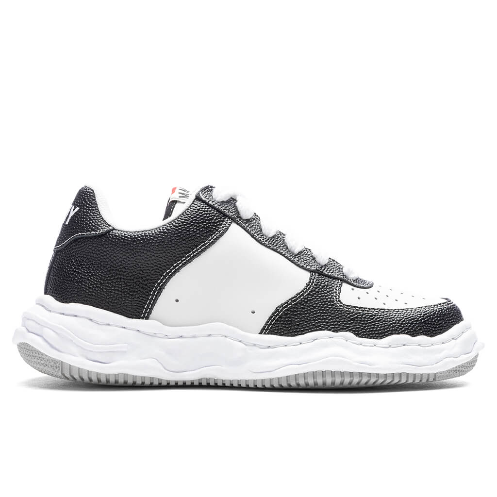 MIHARA YASUHIRO Wayne Low OG Sole Basket Leather - Black/White