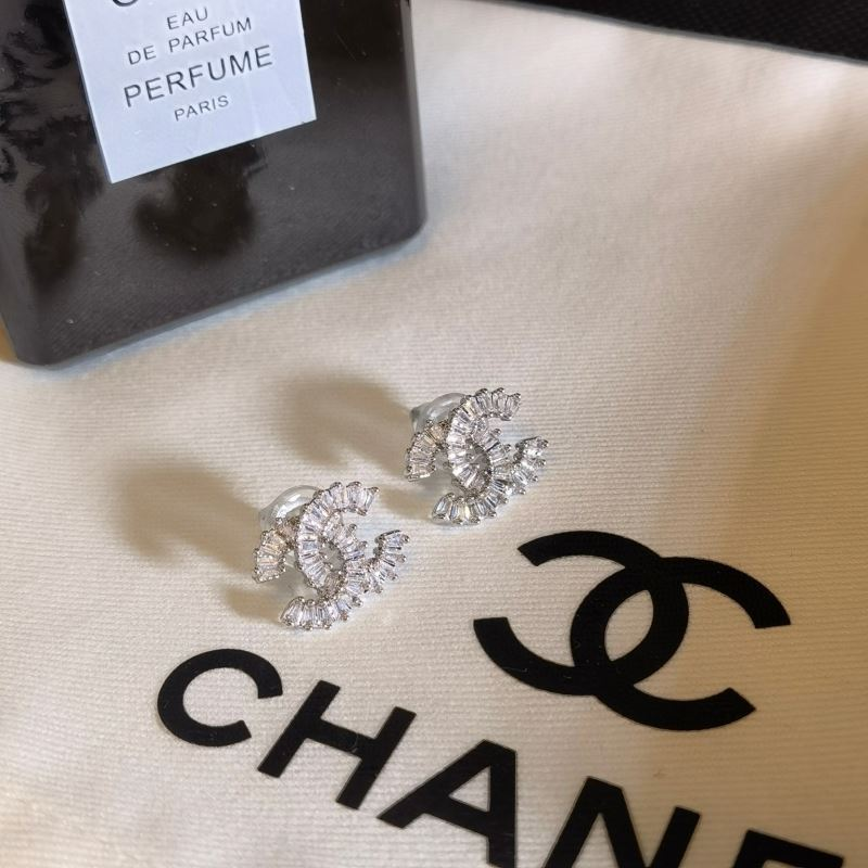 Chanel Diamond Earrings Jewelry