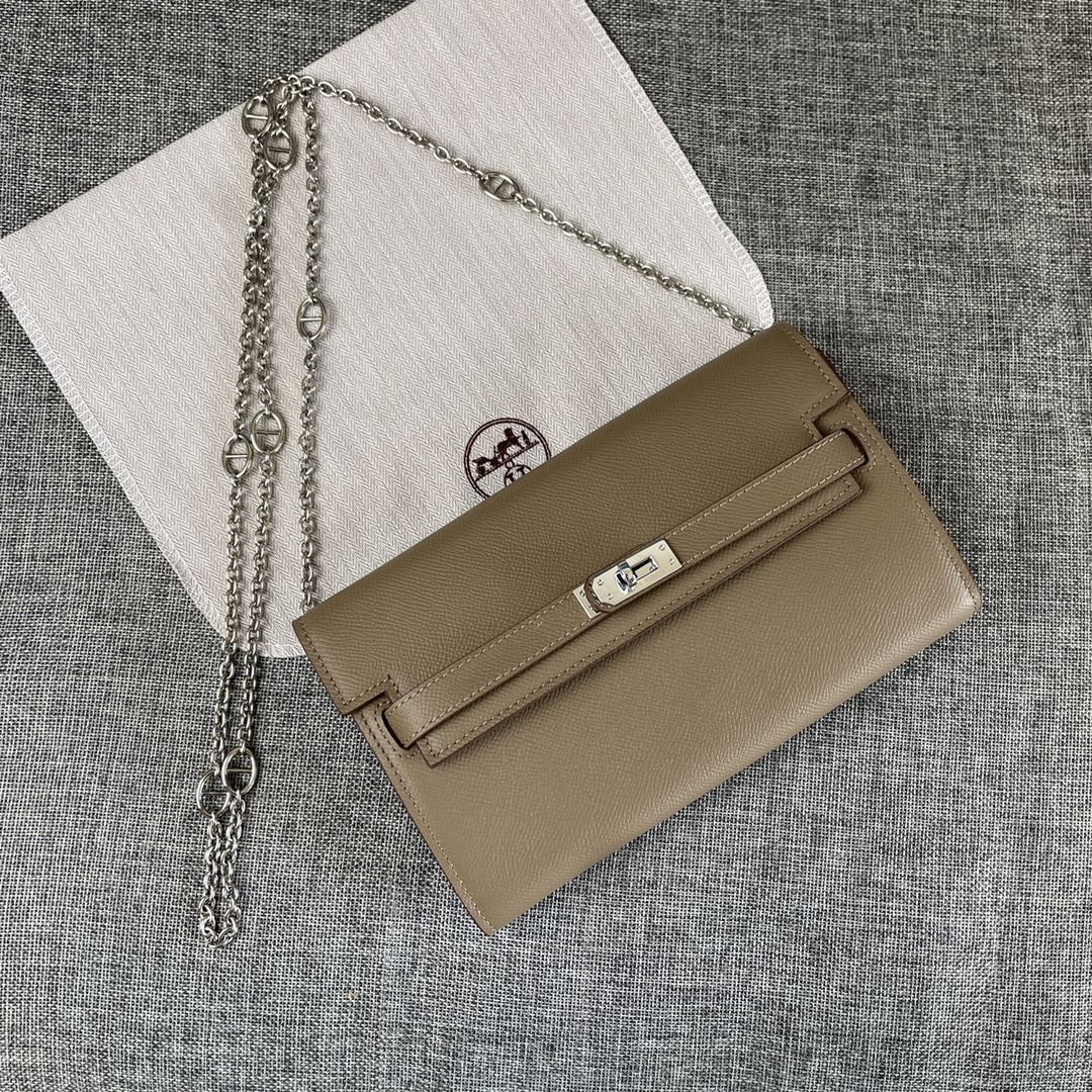 Hermes Kelly Chain Purse Bag