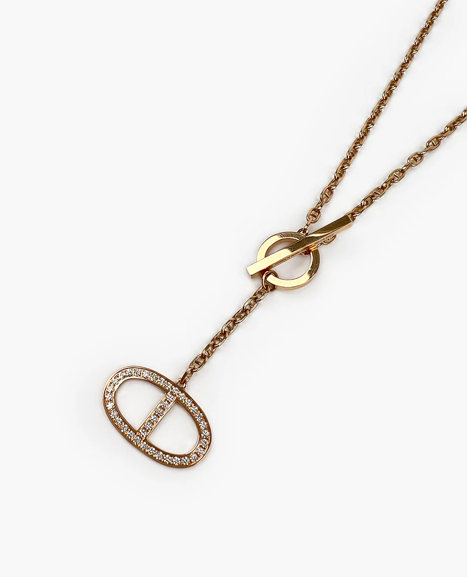 Hermès Chaine D'ancre Contour Pendant