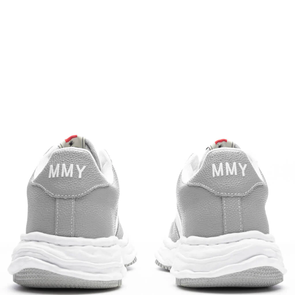 MIHARA YASUHIRO Wayne Low OG Sole Basket Leather - Grey/White