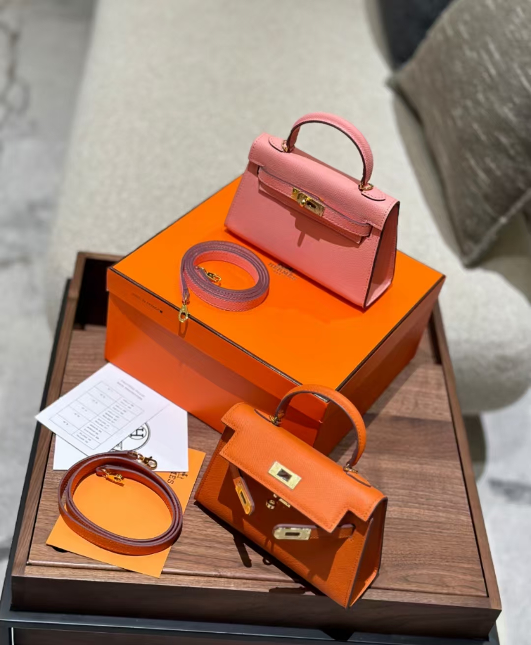 Hermes mini kelly