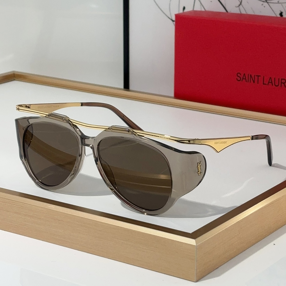 Saint Laurent YSL Eye Protection Light-proof Sunglasses Top Quality