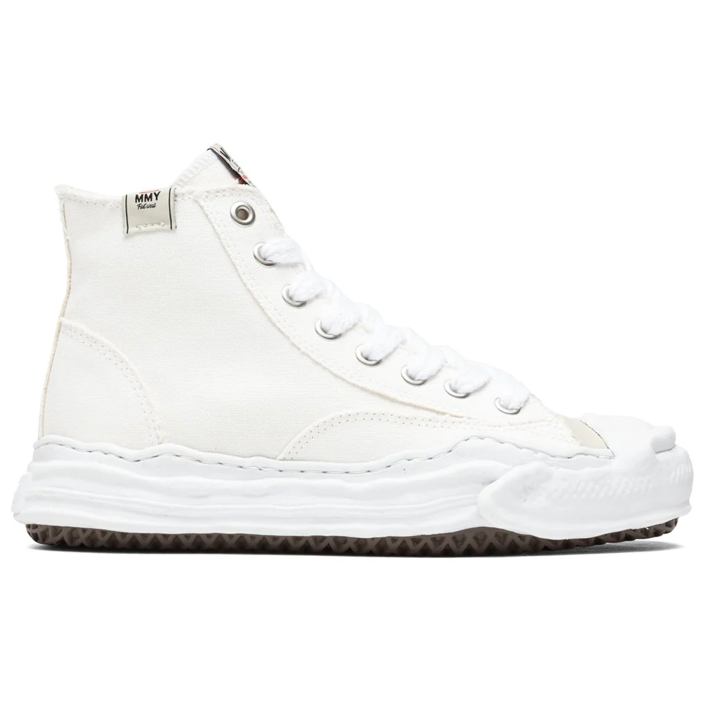 MIHARA YASUHIRO Original Sole Toe Cap Hi Sneaker - White