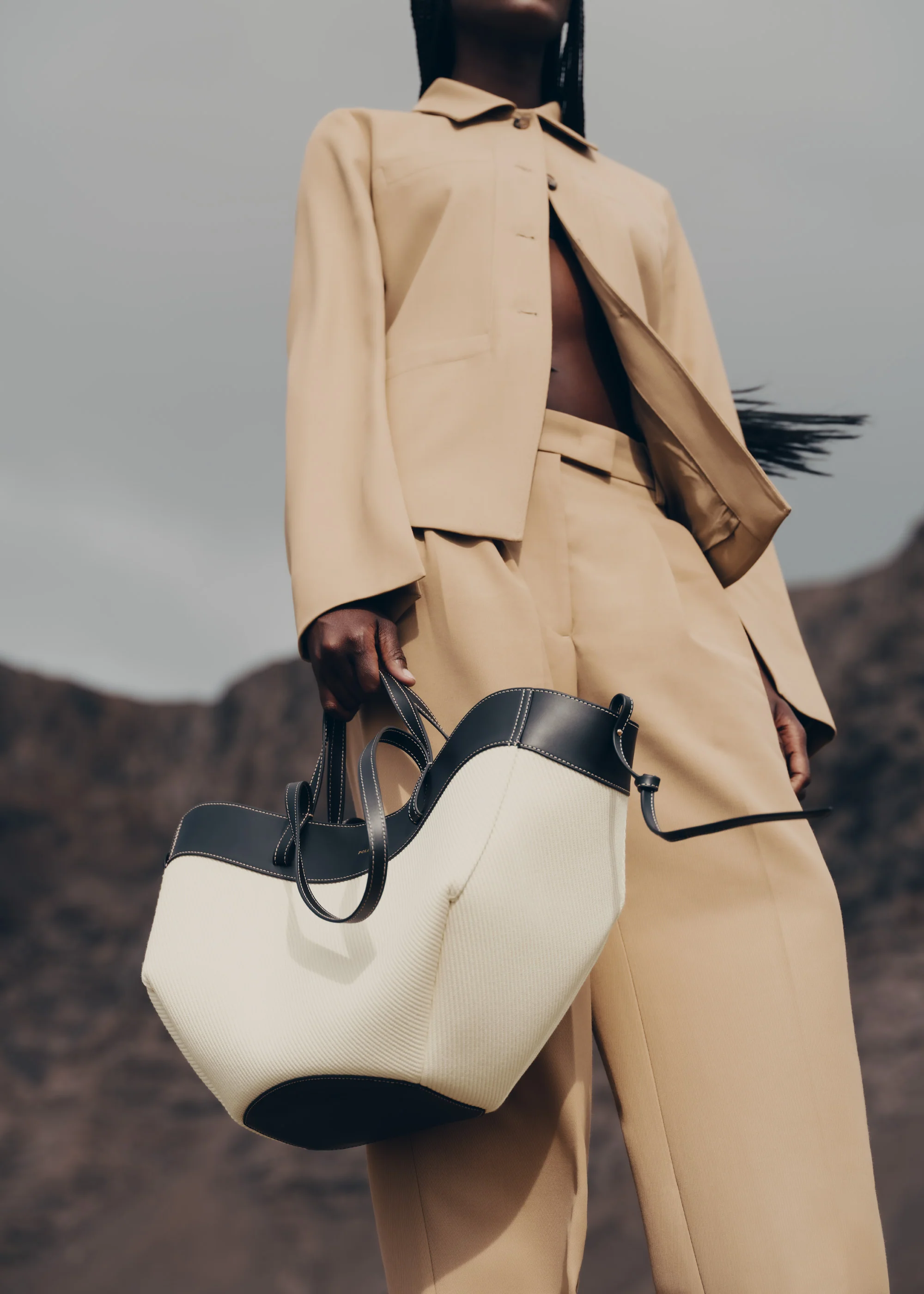 Polène Cyme - Black Canvas