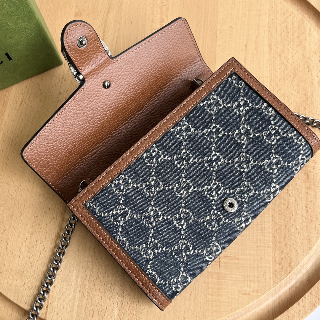Gucci dionysus woc chain mini bag wallet
