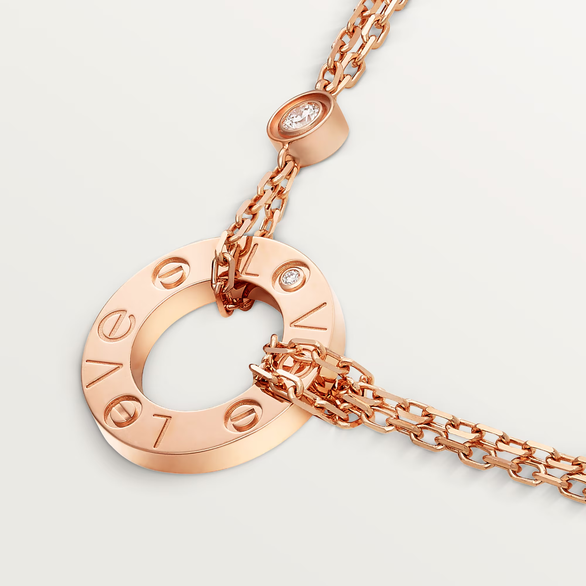 Cartier love pendant