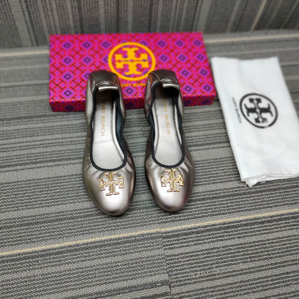Tory Burch Stylish And Elegant Ballet Flats Sandals Slide