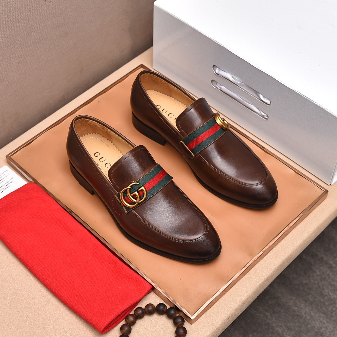 Gucci casual leather shoes