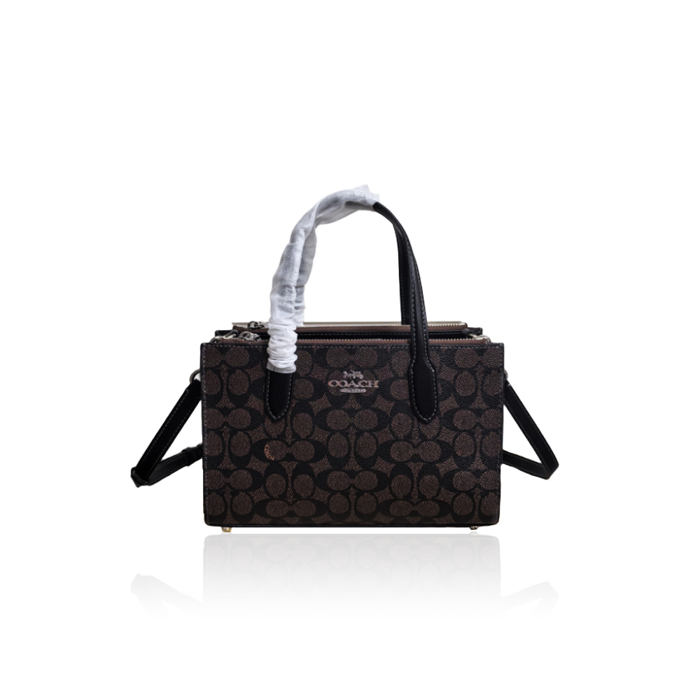 Coach Canvas Tote Crossbody Bag