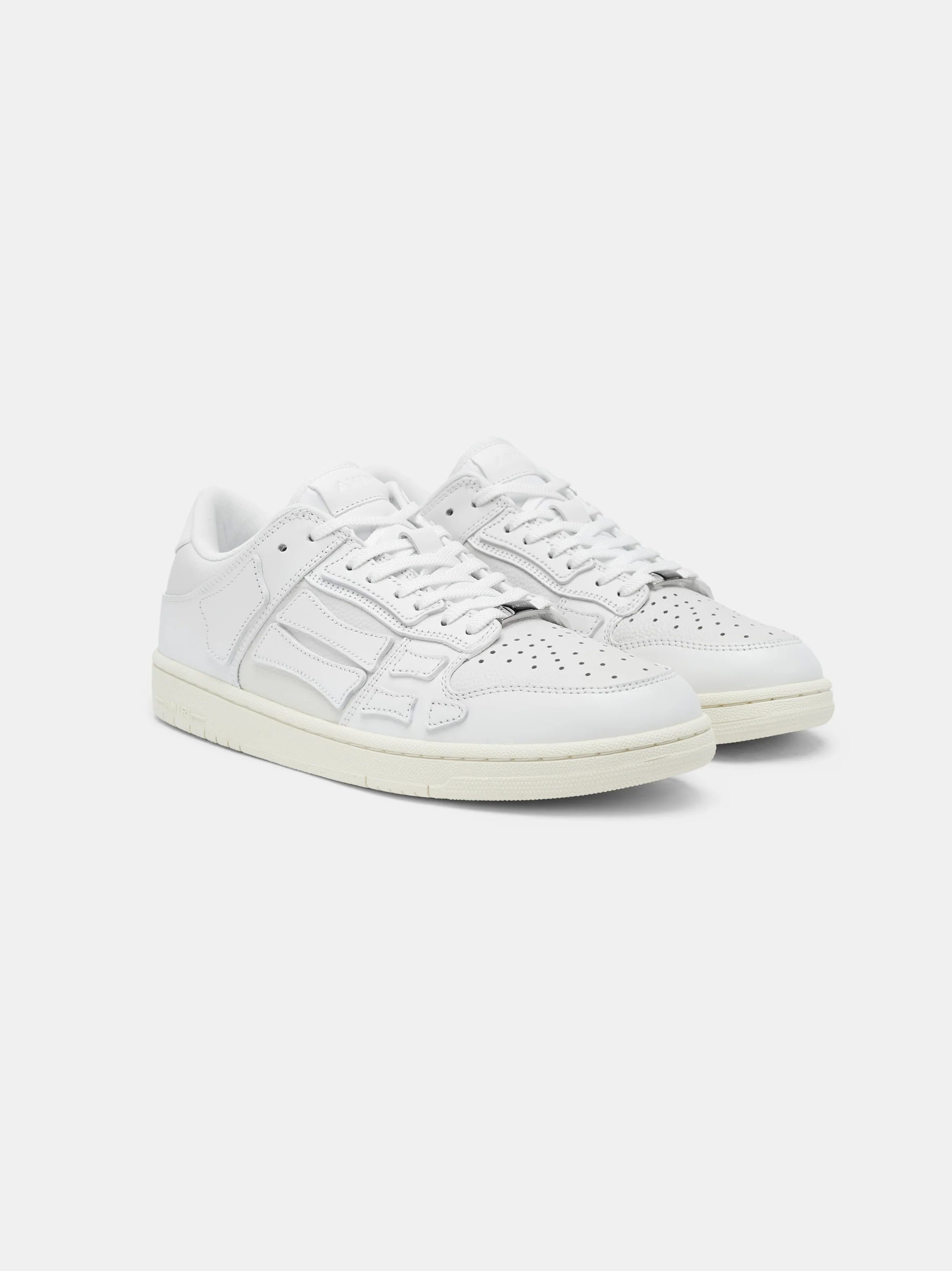 AMIRI WOMEN - WOMEN'S SKEL-TOP LOW - WHITE/ WHITE/VINTAGE