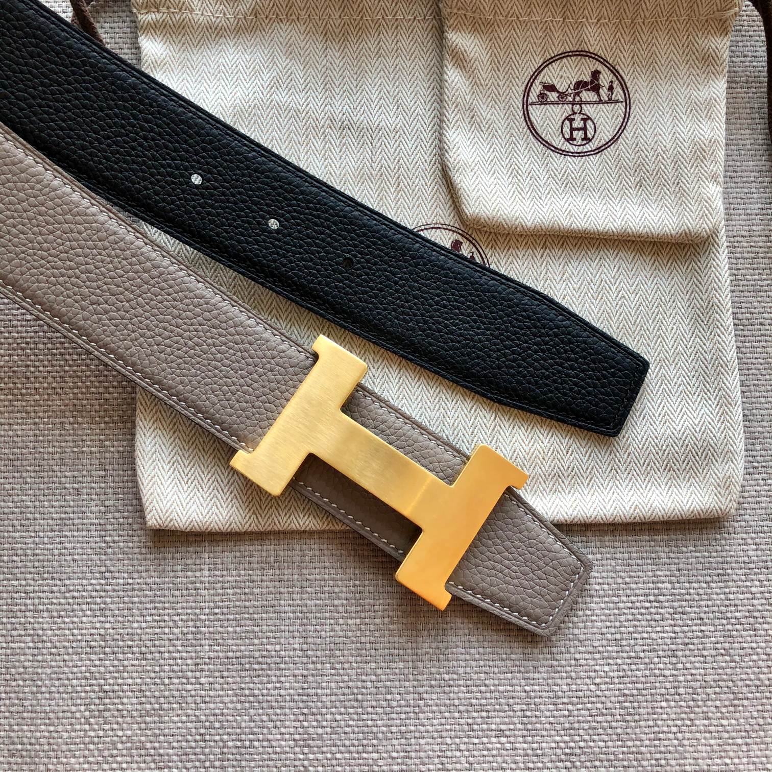 Hermes Leather Belts 1:1 Mirror Version
