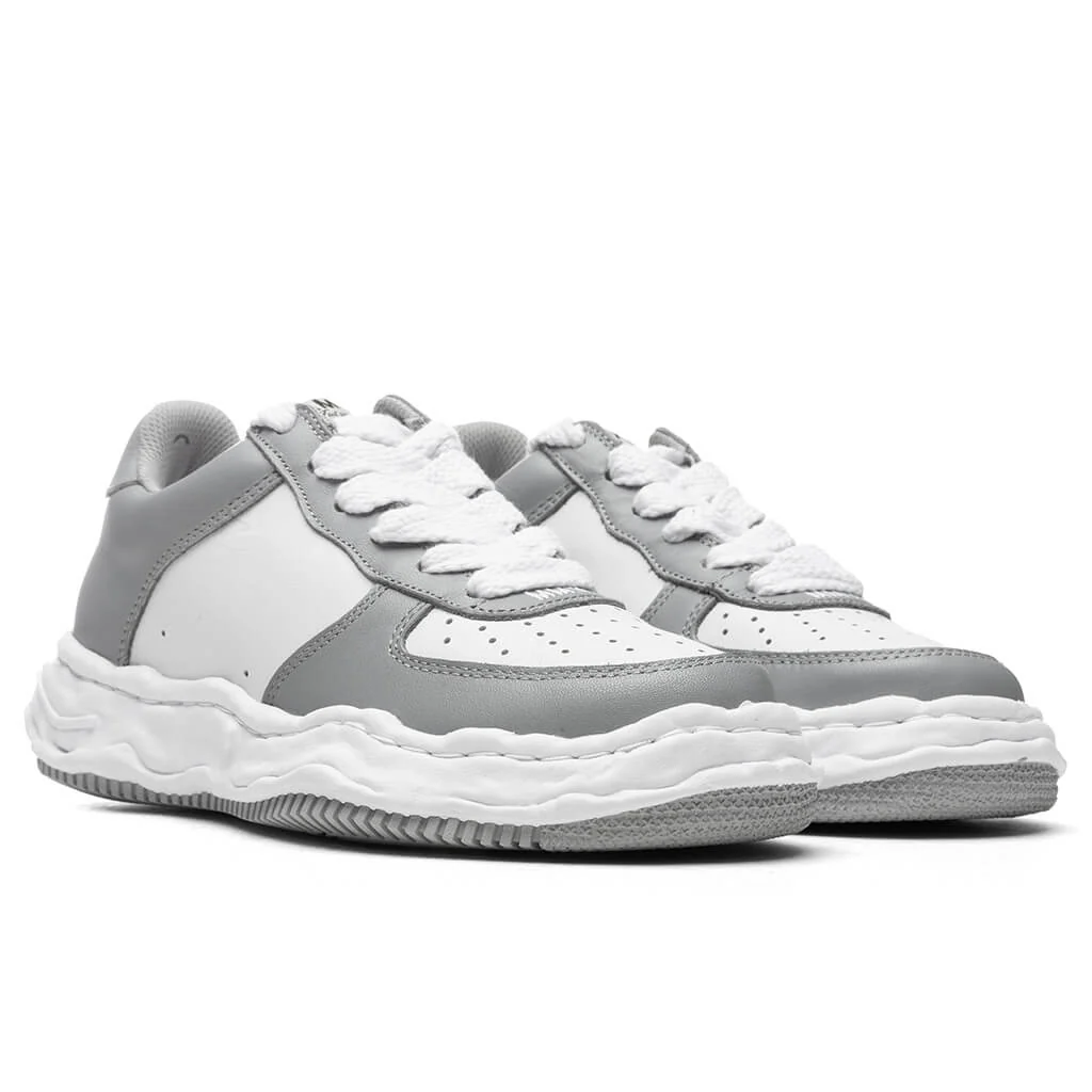 MIHARA YASUHIRO Wayne Low OG Sole Leather Sneaker - Grey/White