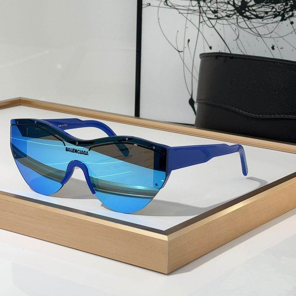 Balenciaga Mirror Logo  Sunglasses Top quality