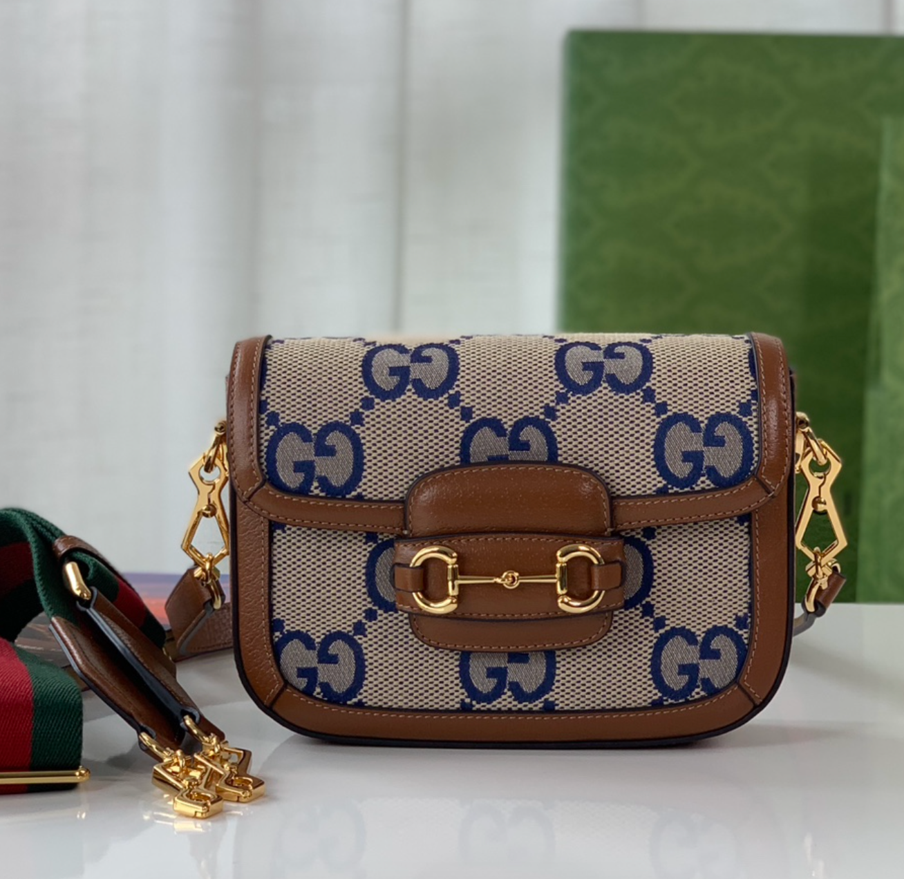GUCCI 1955 Horsebit Shoulder Bag Mini