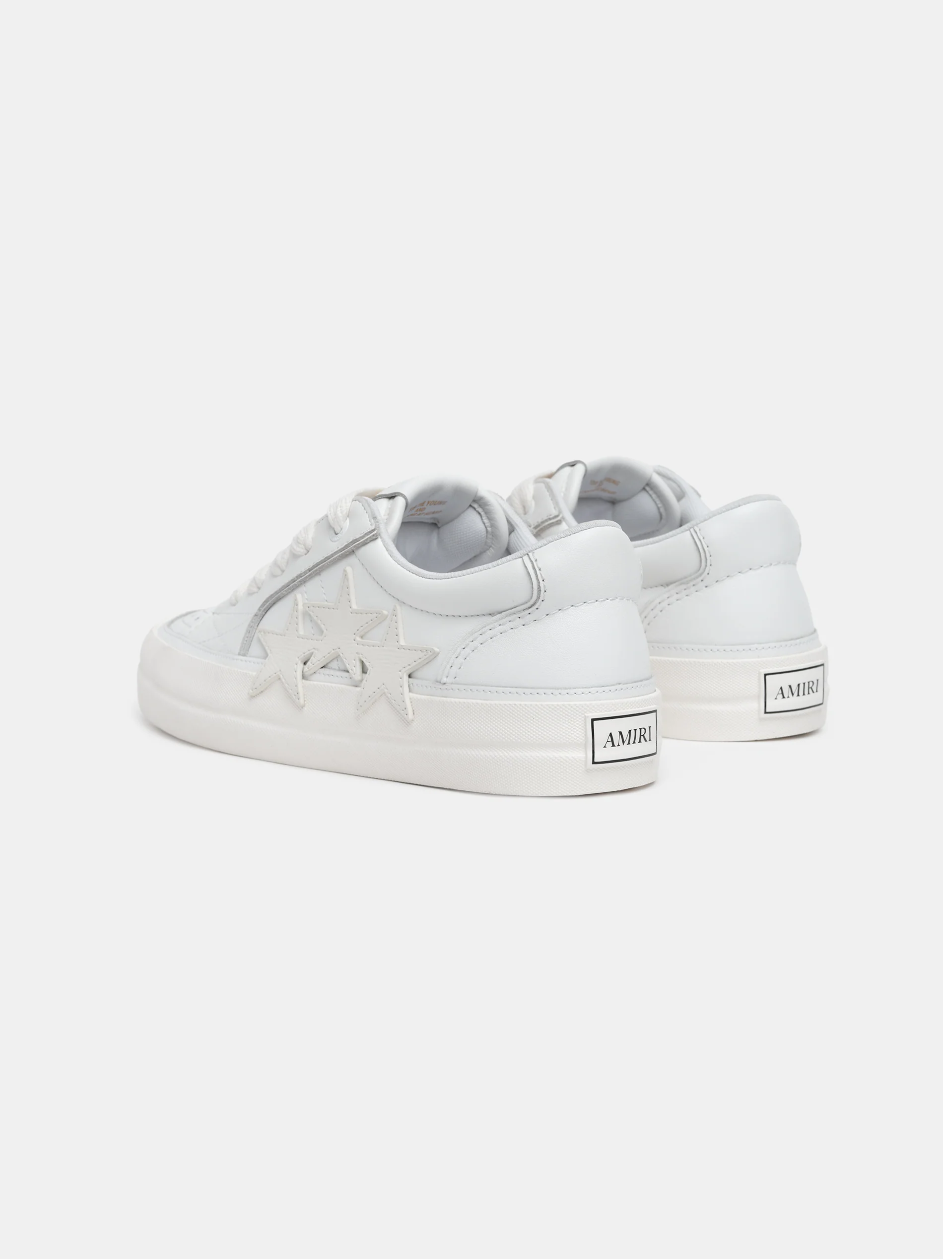 AMIRI SUNSET SKATE LOW - White
