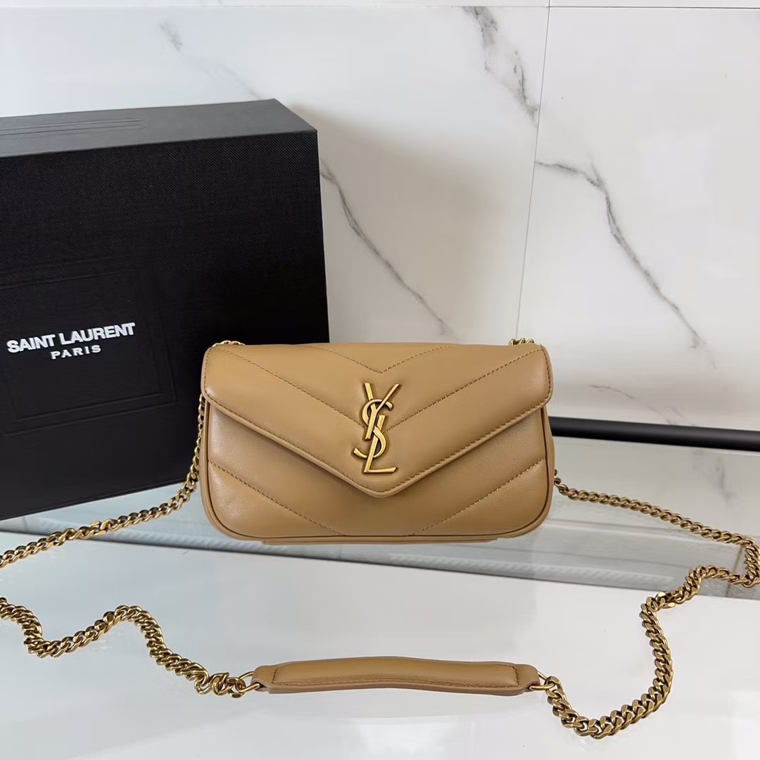 Saint Laurent YSL LOULOU lambskin MINI bag