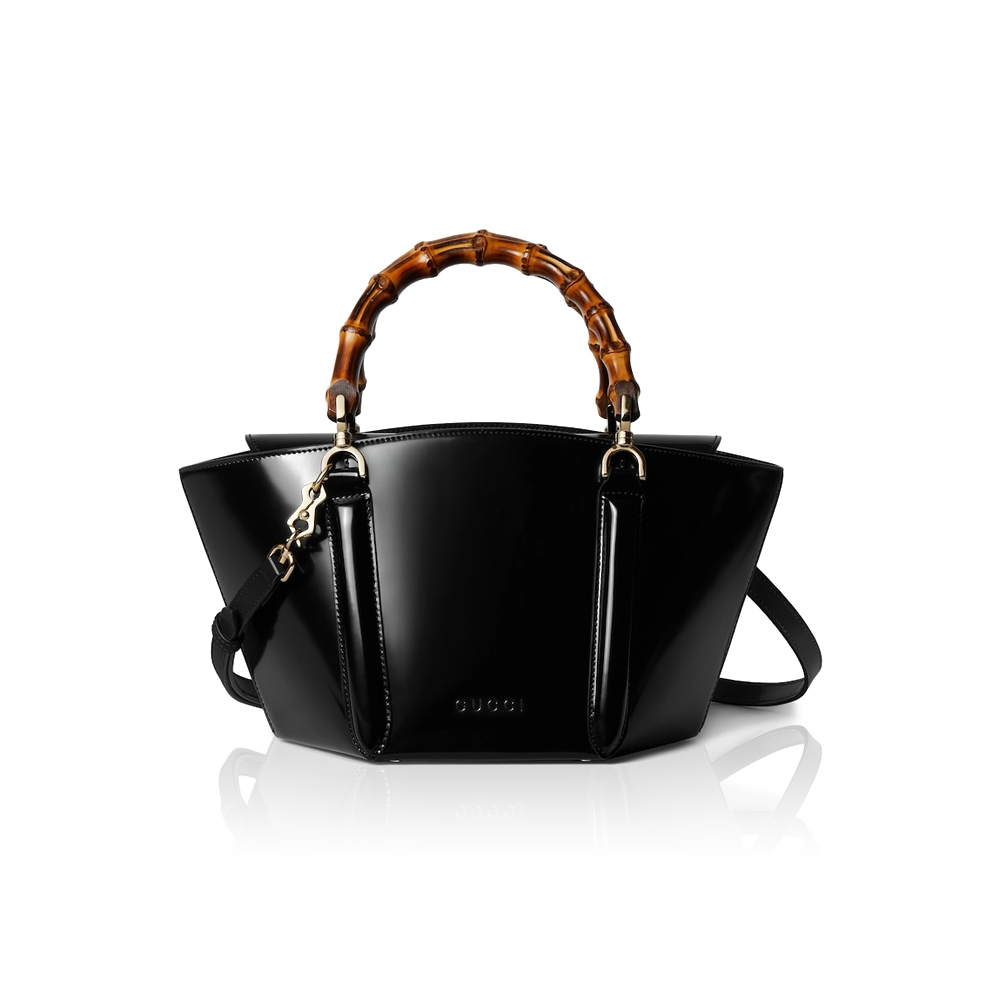 Gucci Small bamboo top handle tote bag
