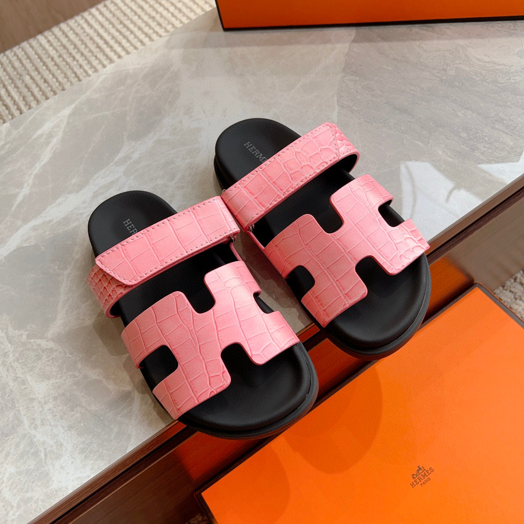 Hermes Chypre  Slide Sandals