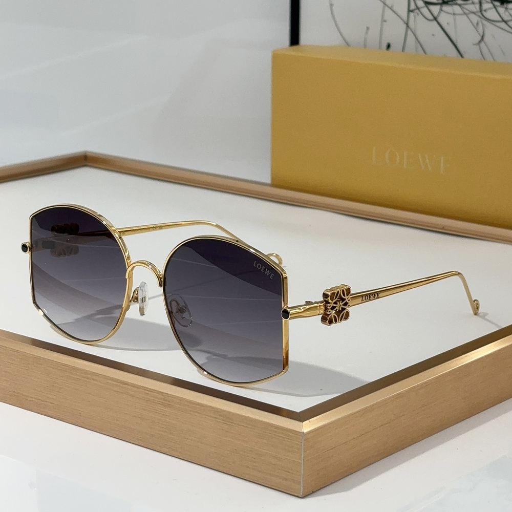 Loewe Half Round Sunscreen Sunglasses Top Quality