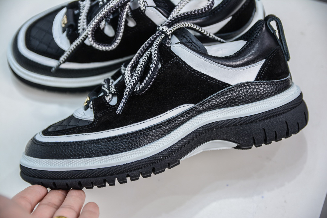 Chanel Milan catwalk platform shoes