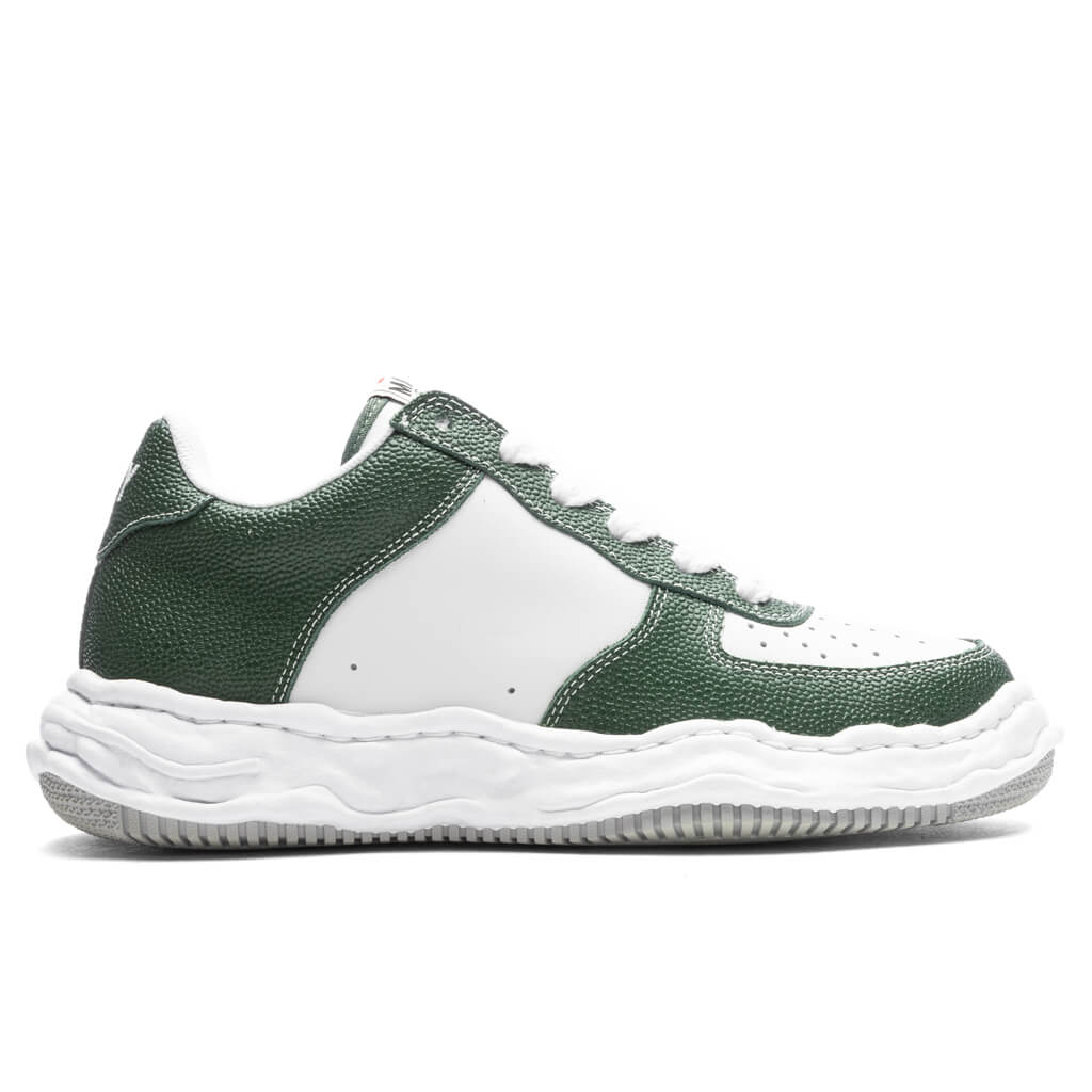 MIHARA YASUHIRO Wayne Low OG Sole Basket Leather - Green/White