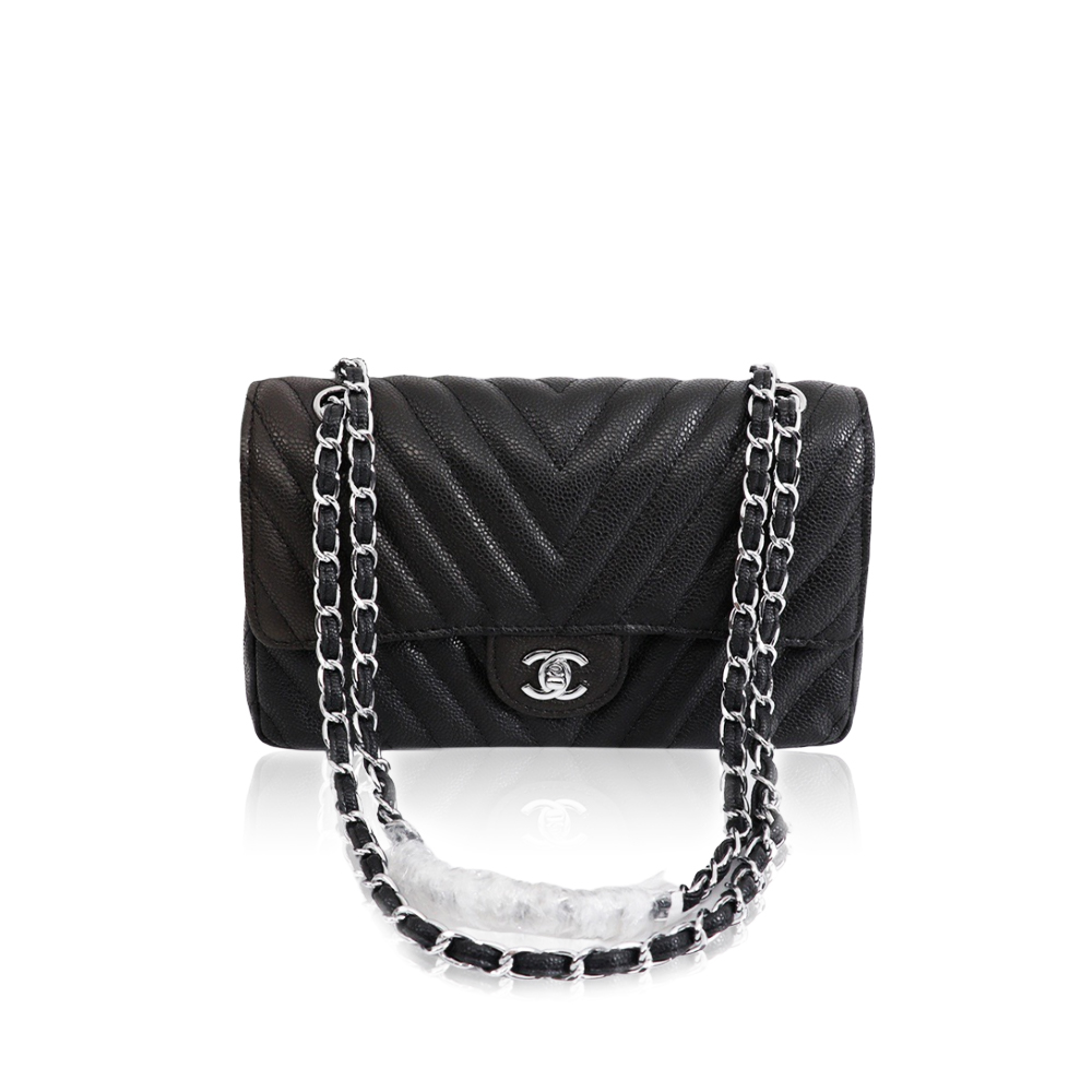 Chanel Clacssic Flap CF Chain Shoulder Strap Bag