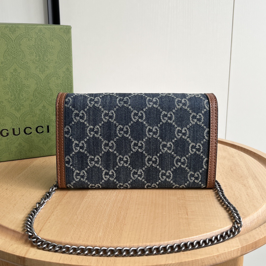 Gucci dionysus woc chain mini bag wallet
