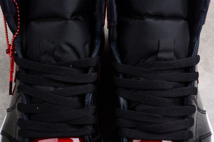 AIR JORDAN 1 HIGH OG BRED PATENT 555088-063