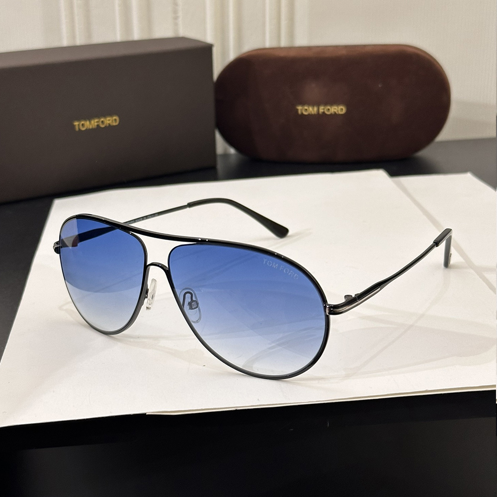 Tom Ford Thin Frame Metal Sunglasses Top Quality