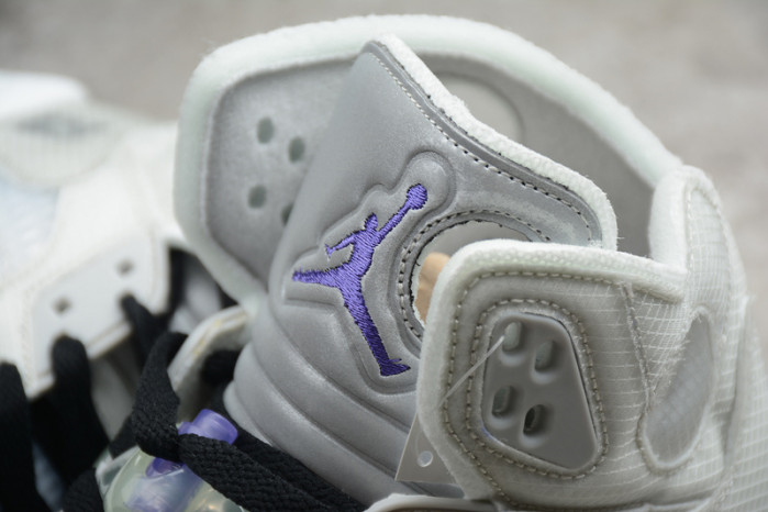 Off-White Air Jordan 5 white green purple CT8480-105