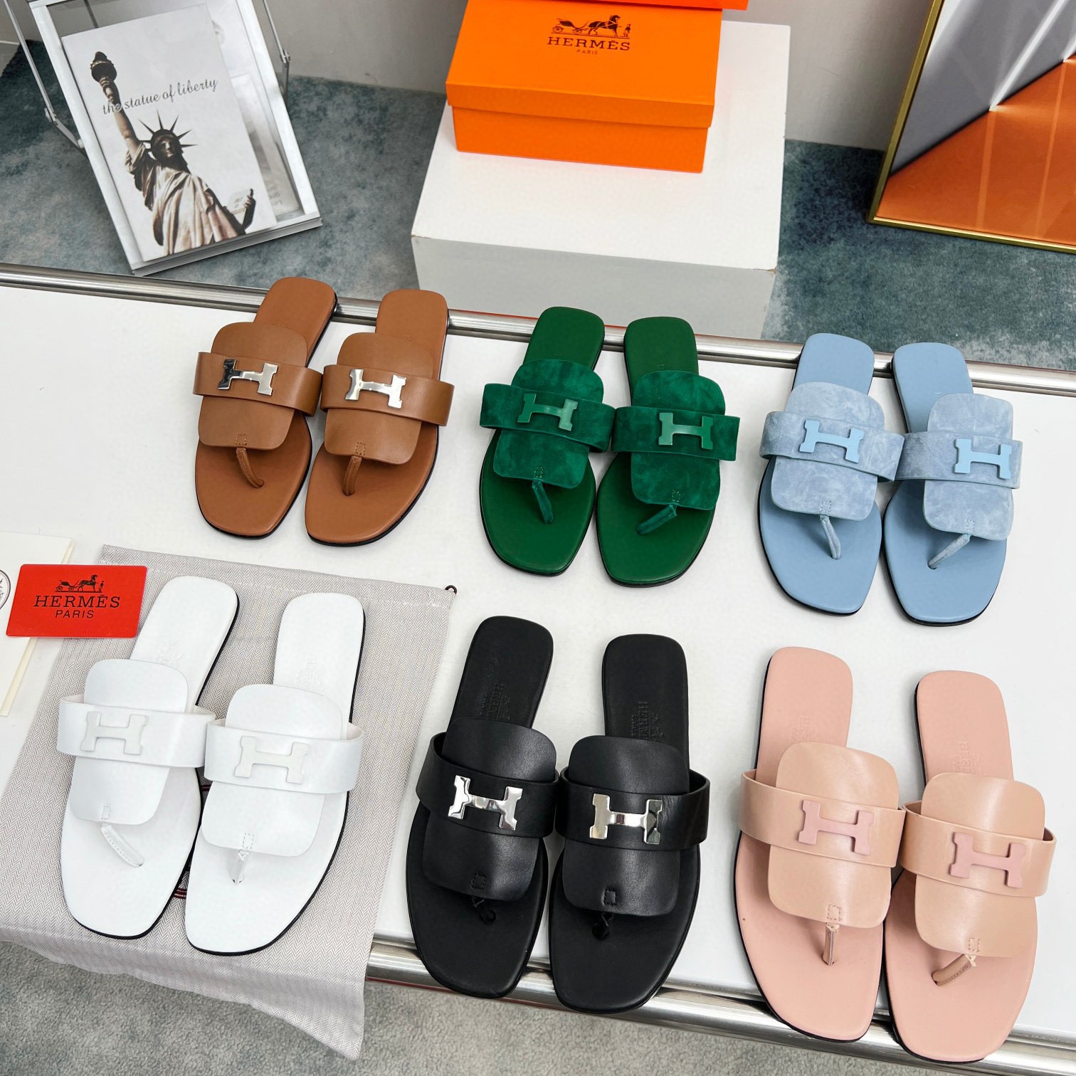 Hermes Oran sandal