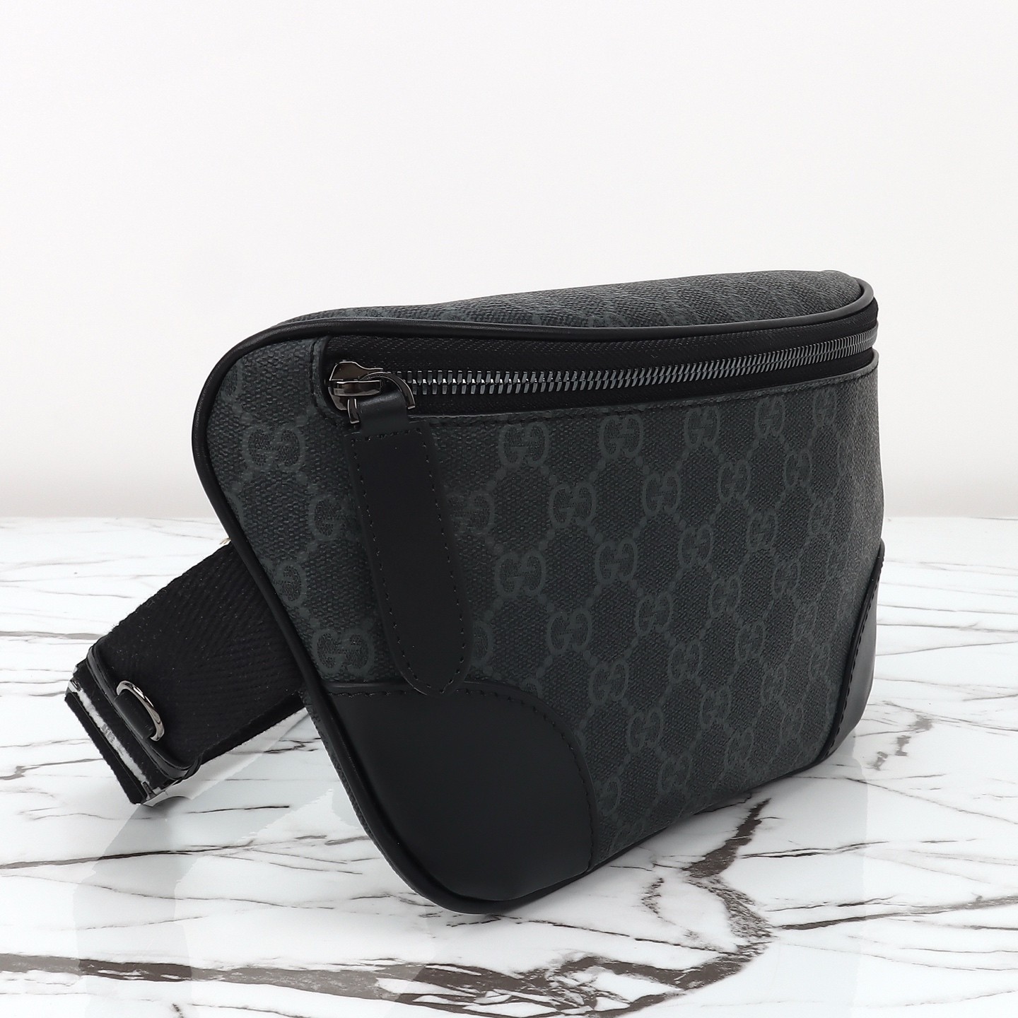 GUCCI Emblem GG medium belt bag