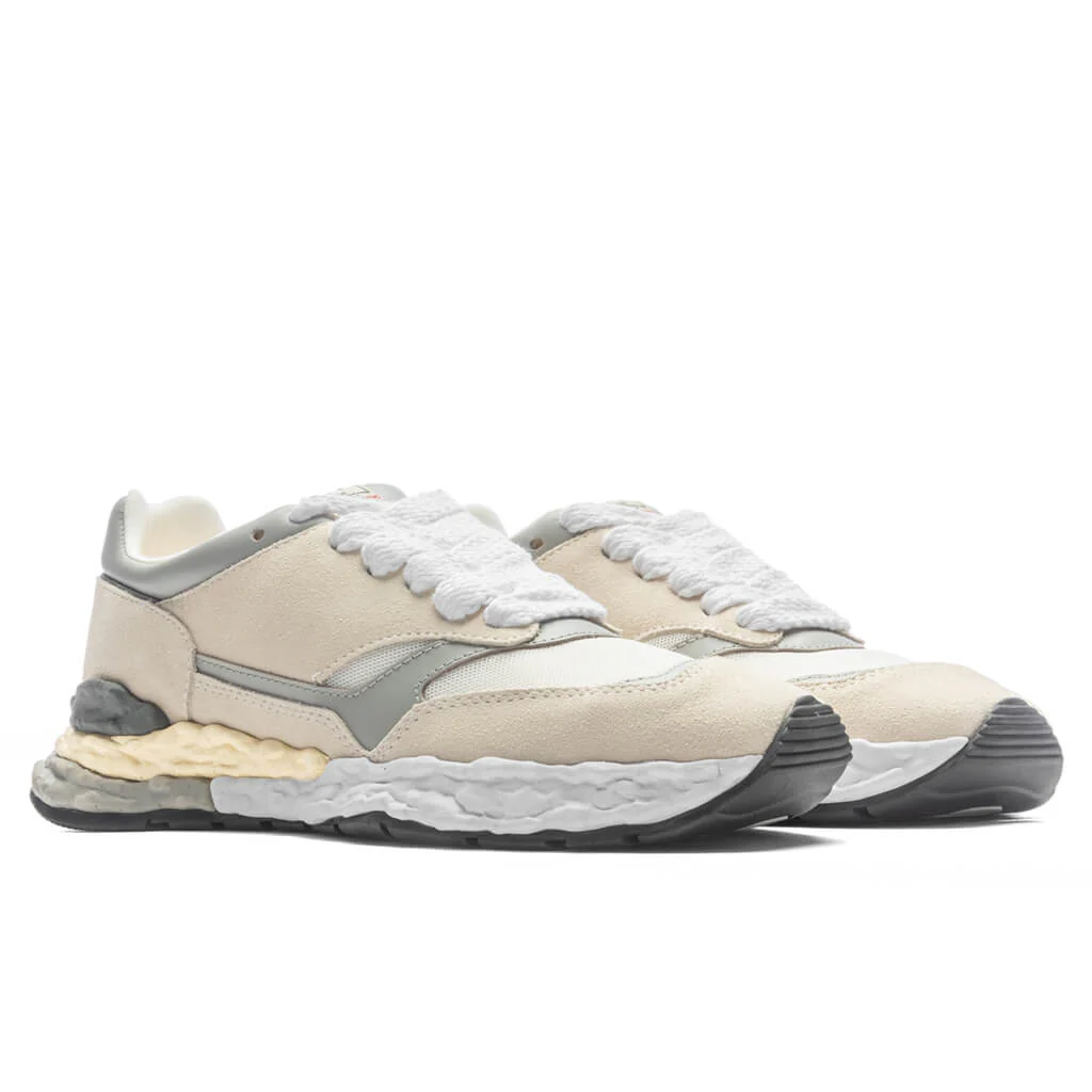 MIHARA YASUHIRO George OG Sole Mix Material Low Top - White