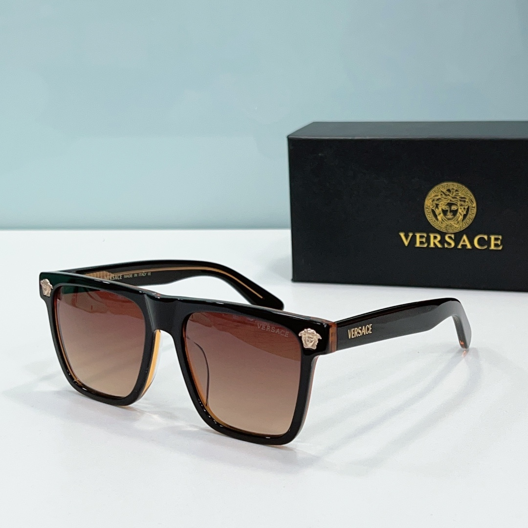 Versace  Frame leg Logo Sunglasses Top Quality